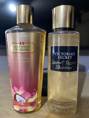 Victoria's Secret Coconut Passion Shimmer Body Mist & Body