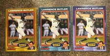 Lawrence Butler 2024 Topps Berman Boomer's Baseball Teal /50 - Gold /150 & Base