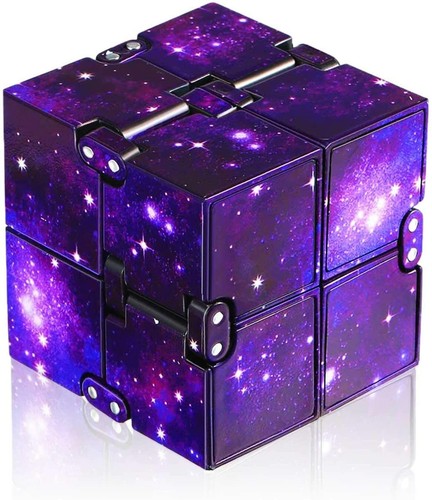 Galaxy Sensory Infinity Cube Fidget Toy for Stress Autism Anxiety Relief New - Picture 10 of 12