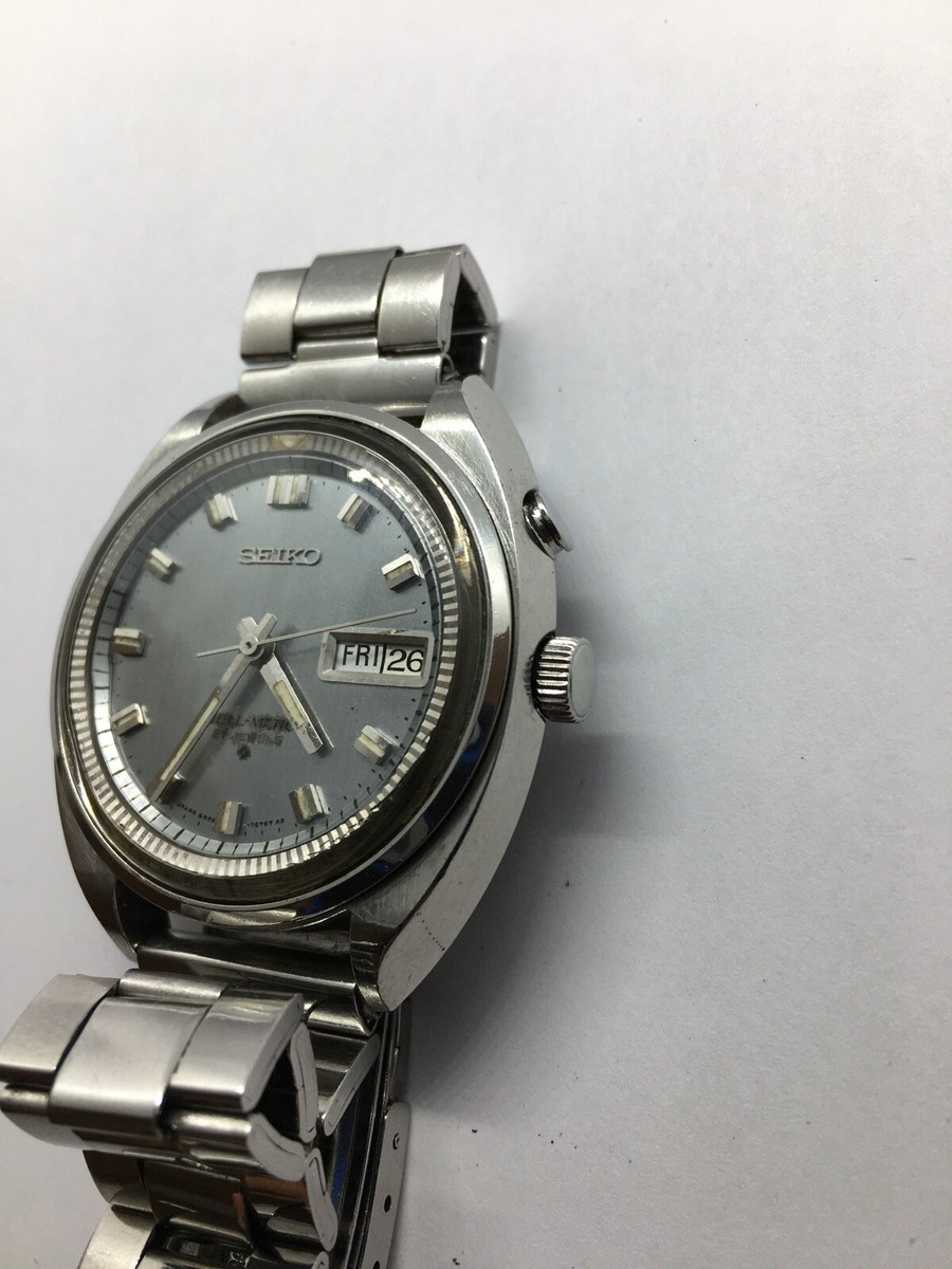 SEIKO BELL-MATIC 4006-7000 27j Automatic Mens Watch With