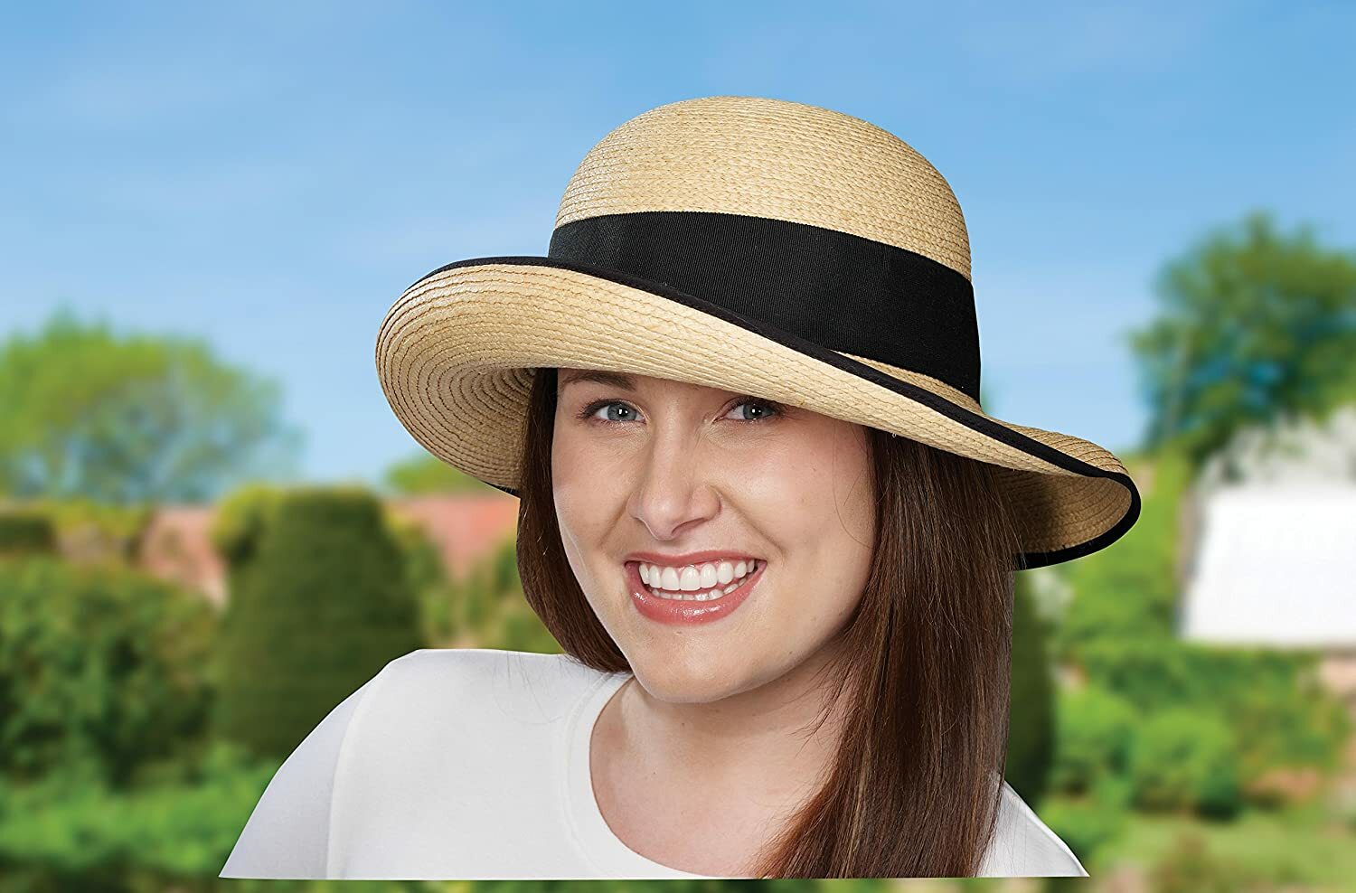 Tilley R2 Large Brim Raffia Hat  Natural Large Premium Madagascar UPF50 New Hat