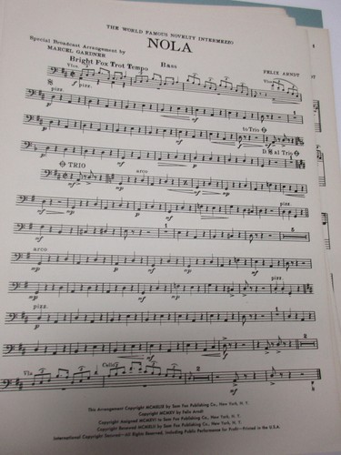Felx Arndt NOLA Special Broadcasting Arrangement by Marcel Gardner Sheet Music - Picture 6 of 10