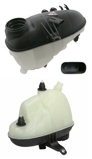 Bocal d'eau Mercedes W222 en thermoplastique renforcé pour stabiliser la température moteur