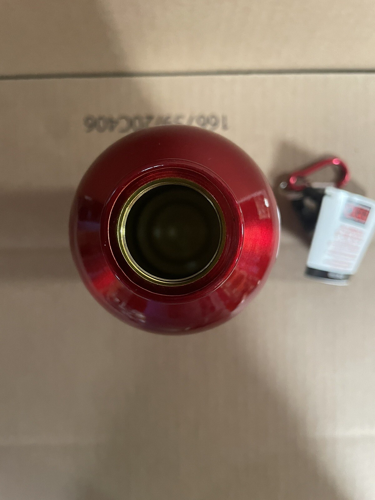 oggi water bottle (red)