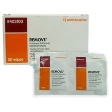 Smith & Nephew - Remove Adhesive Remover Wipes, Box of 50 BEST SELLER