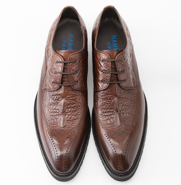 SAOLA Scarpe uomo business formali inglesi eleganti pelle Oxford da lavoro stringate punta quadrata