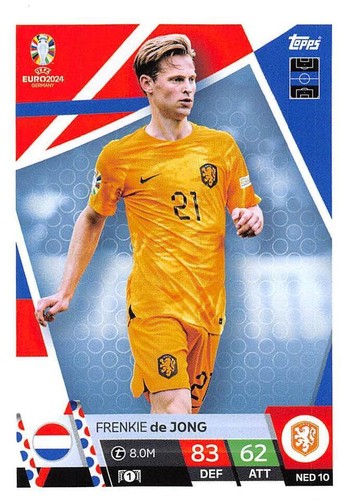 Topps Match Attax UEFA EURO 2024 Base Cards Portugal Scotland Italy #ITA to #TUR - Picture 52 of 202