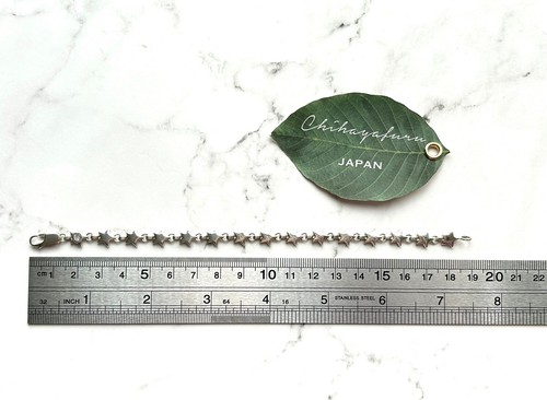 Tiffany & Co. Puff Star Bracelet Chain Link 925 Silver With BOX or Poach Fast/S - Picture 9 of 12