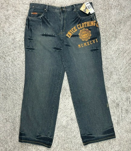 Enyce Jeans Mens Denim Printed Patch 