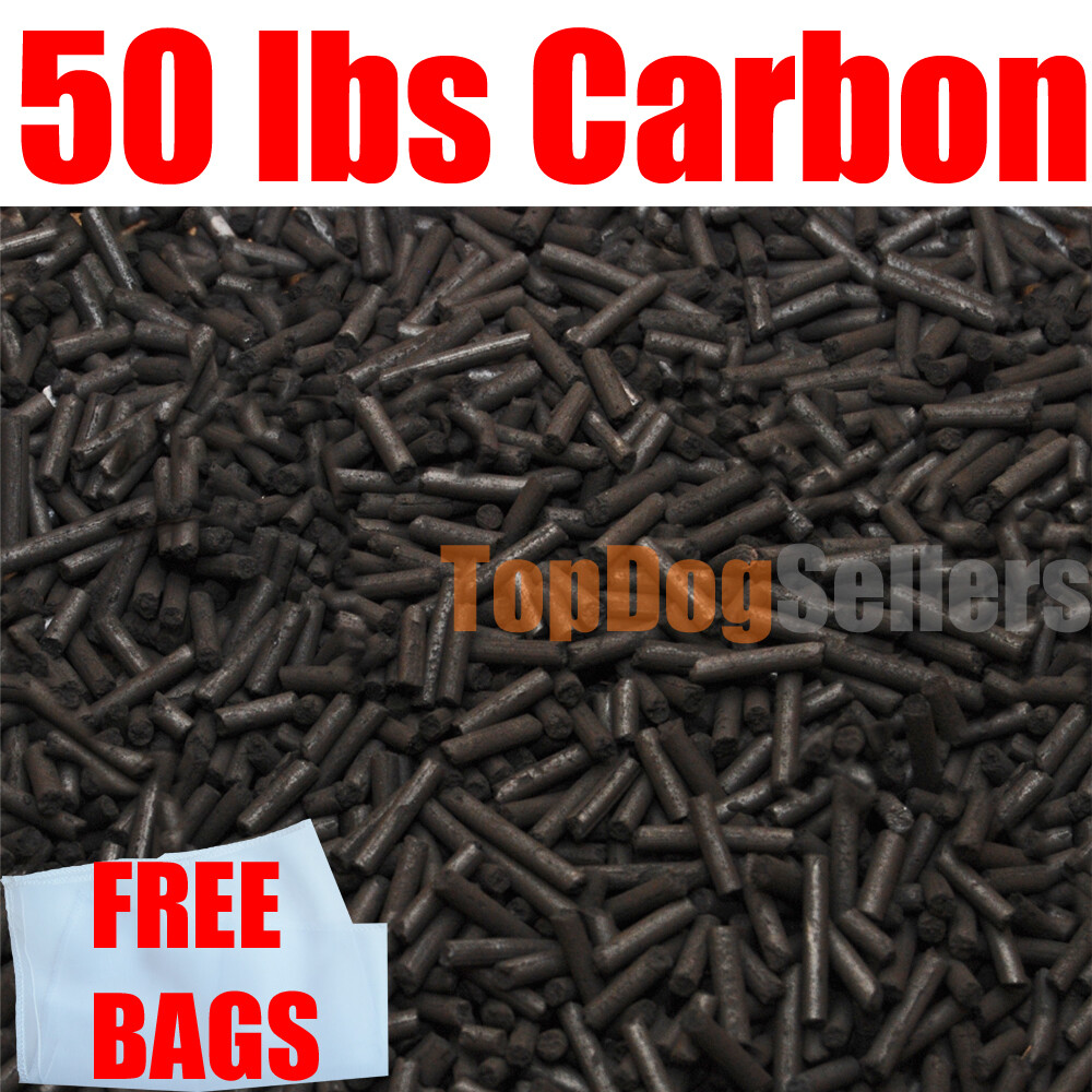 50 lbs Bulk Activated Carbon Premium Aquarium Filter Media Pond Reef Canister