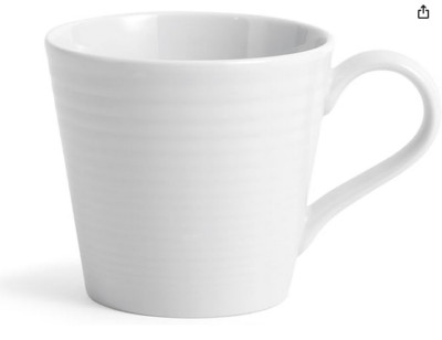 Royal Doulton Gordon Ramsay Coffee Mugs  MAZE Mug: White Set Of 2