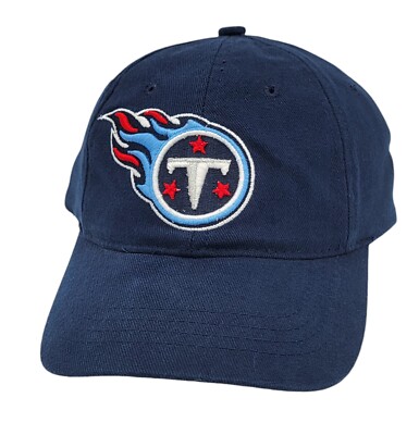 Vintage Tennessee Titans Logo Athletic NFL Game Day Strapback Hat Cap NEW NWT 