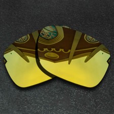 US Gold Polarized Anti-Scratch Replacement Lenses For-Oakley TURBINE OO9263