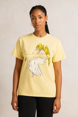   Billie Eilish   Goldwing T-Shirt (XL)   NEU & LIMITIERT  Vintage-Washed Gelb  
