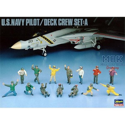HASEGAWA HAS36006 U.S. Navy Pilot / Deck Crew Set A (X48-6)