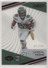 2020 Panini Chronicles Clear Vision Rookies Red /199 La'Mical Perine #CV-25 e6q