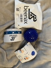 Beenax Lacrosse & Hard Spiky Massage Ball Set - Trigger Point, Myofascial Releas