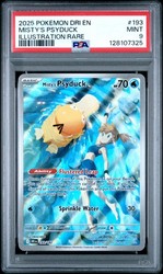 Misty's Psyduck 193/182 Destined Rivals Illustration Rare