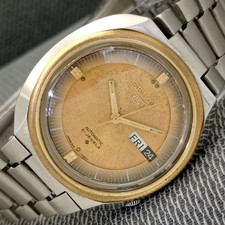 GENUINE VINTAGE SEIKO 5 AUTOMATIC 6119C JAPAN MENS ORIGINAL DIAL WATCH a1147-U