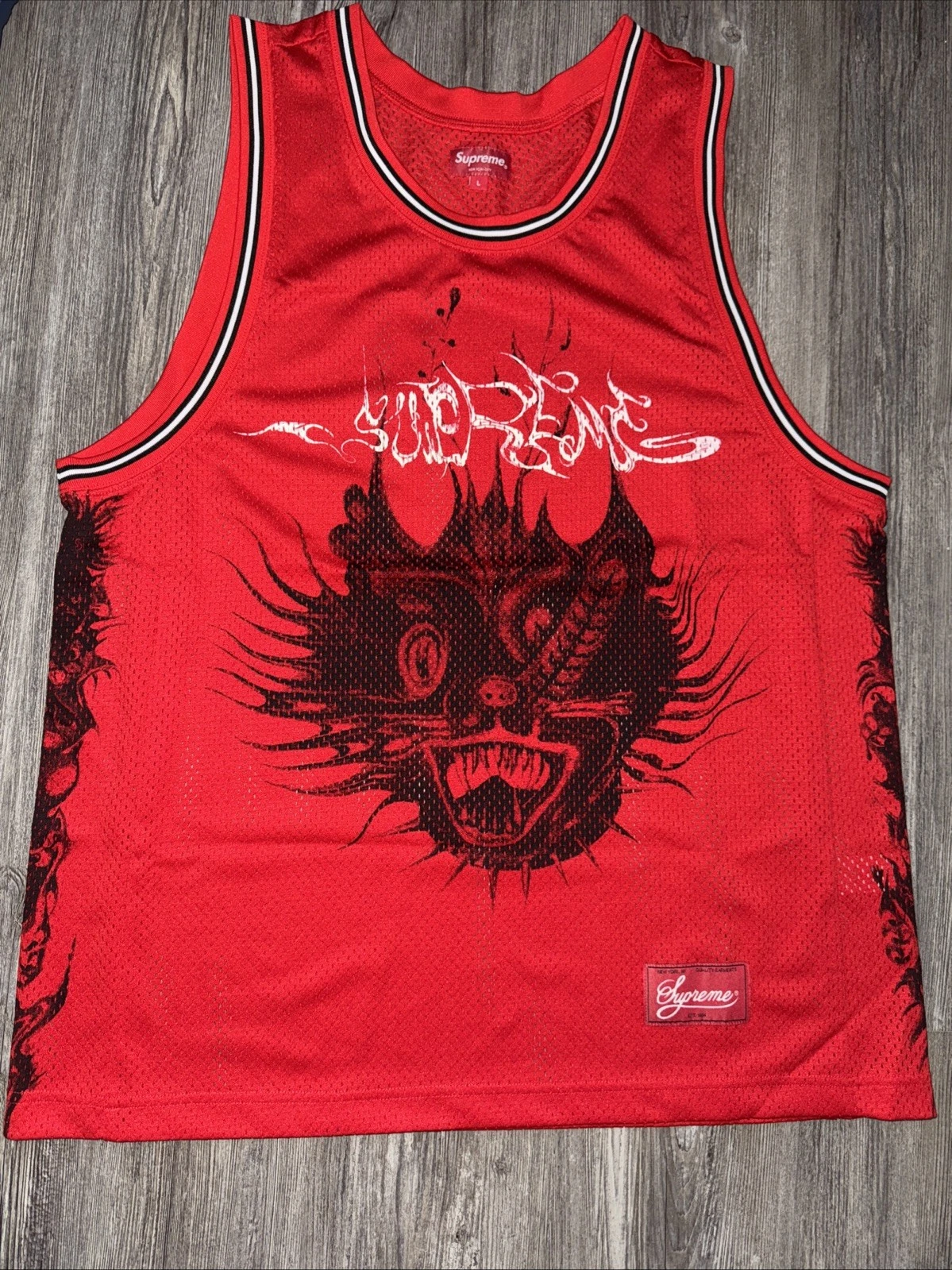Maillot Supreme Animal   100% authentique avec reçu et emballage d'origine   Taille L