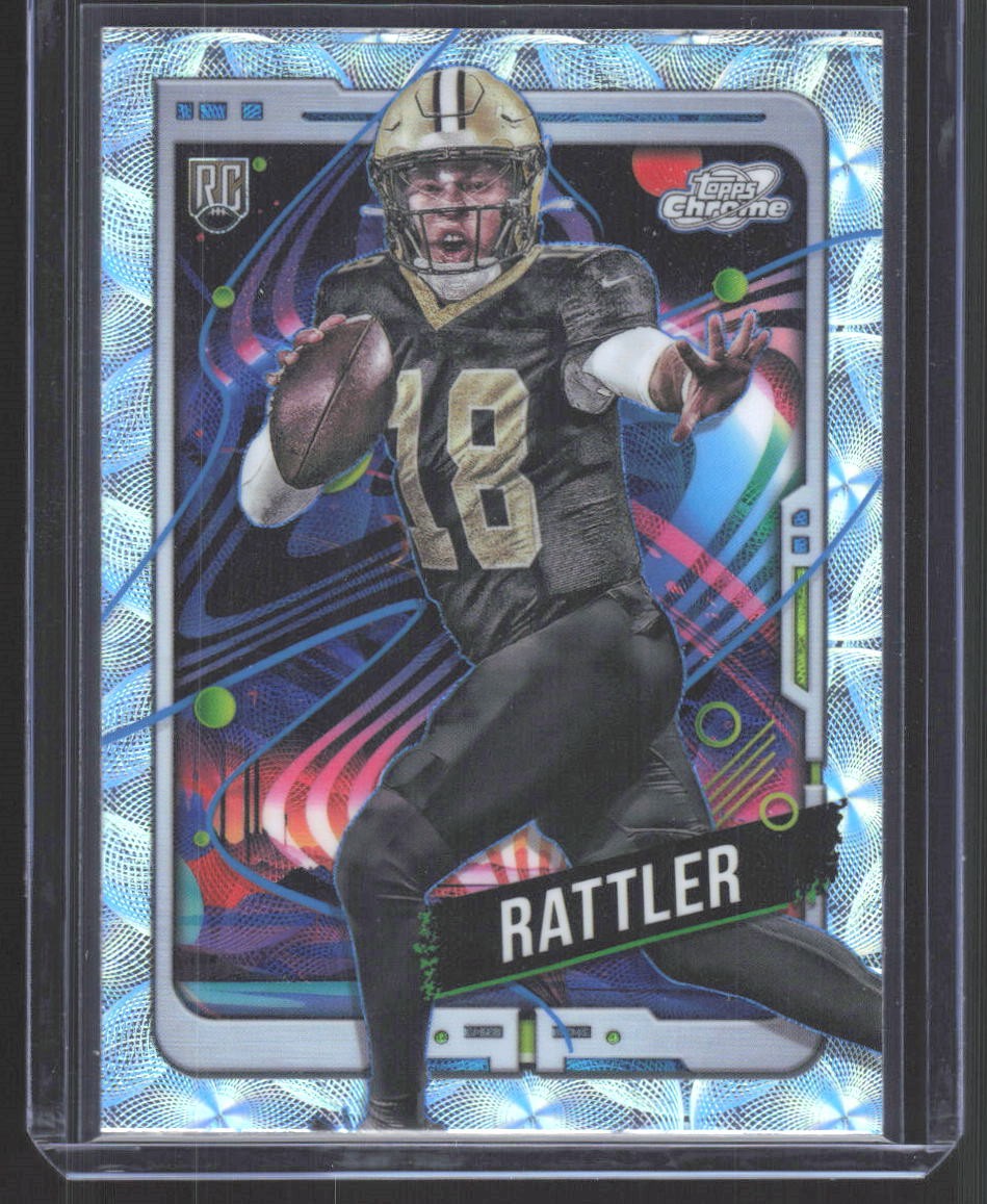 2024 Topps Chrome Cosmic #164 Spencer Rattler Nucleus Refractors