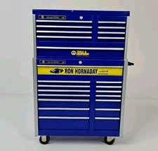 Ron Hornaday NAPA Nascar 1/18 Die Cast Tool Box Chest Bank With Tools