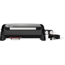 Plancha gaz WEBER black 2 brûleurs à poser, 56x41 cm