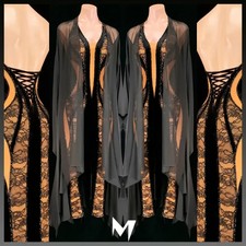 Ballroom Dance Competition Dress / Jumpsuit, Small 2/4 , ordered pre-owned