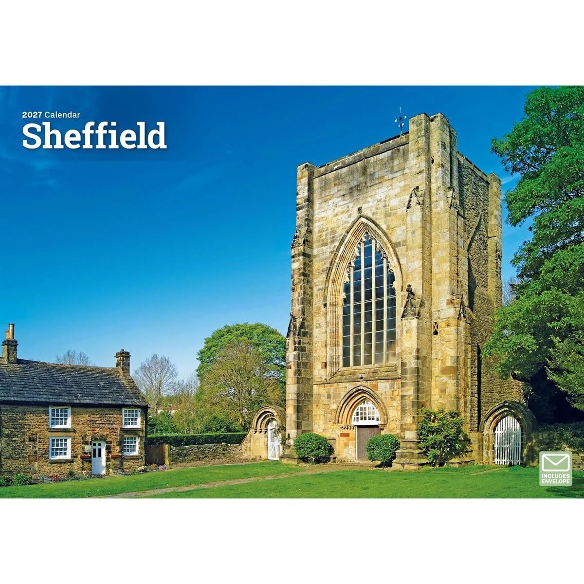 Carousel Worldwide Sheffield 2027 Wall Calendar, A4 Format, 12-Month Monthly Calendar, City & Surrounding Landscape Photography - Image 3