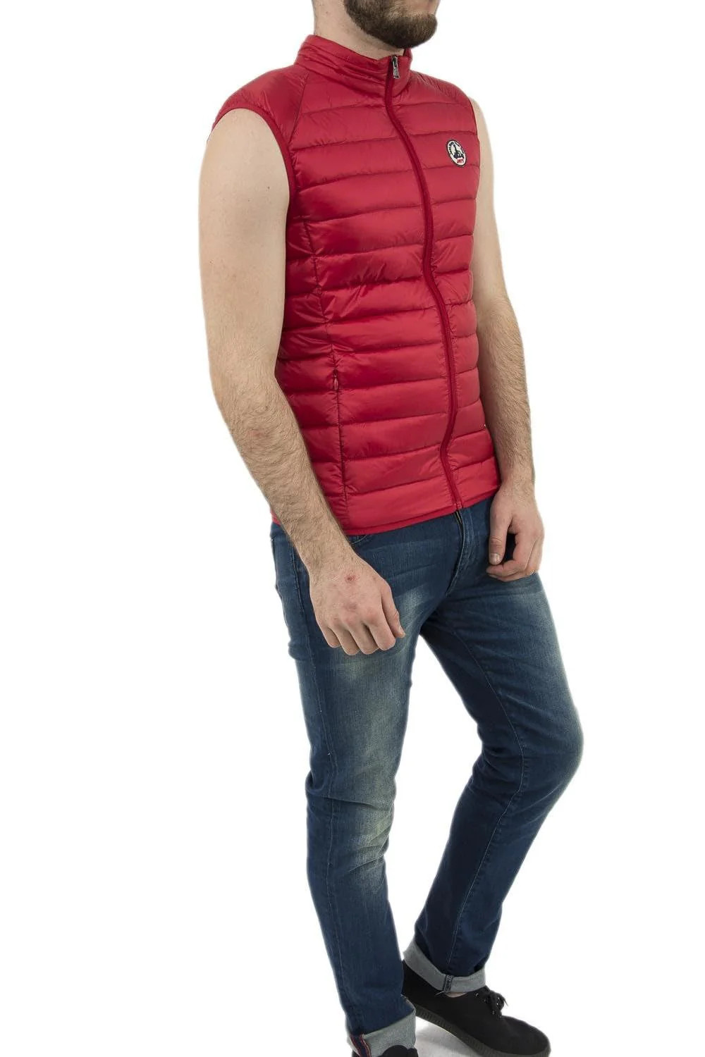 Doudoune JOTT Rouge taille M idéale pour vos balades urbaines et sorties hivernales