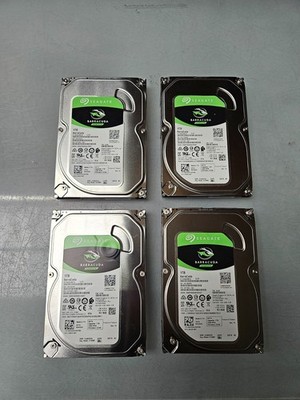 LOT 4 Seagate ST1000DM010 Barracuda Compute 1TB 3.5'' SATA Desktop Hard Drive HDD