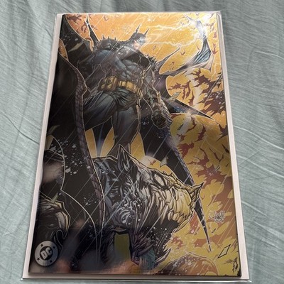 Absolute Batman #1  DC 2024 Fan Expo Jonboy Meyers Foil Virgin Variant  NM/NM+