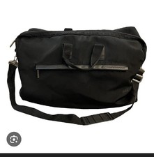 Costume National Black Duffle Bag