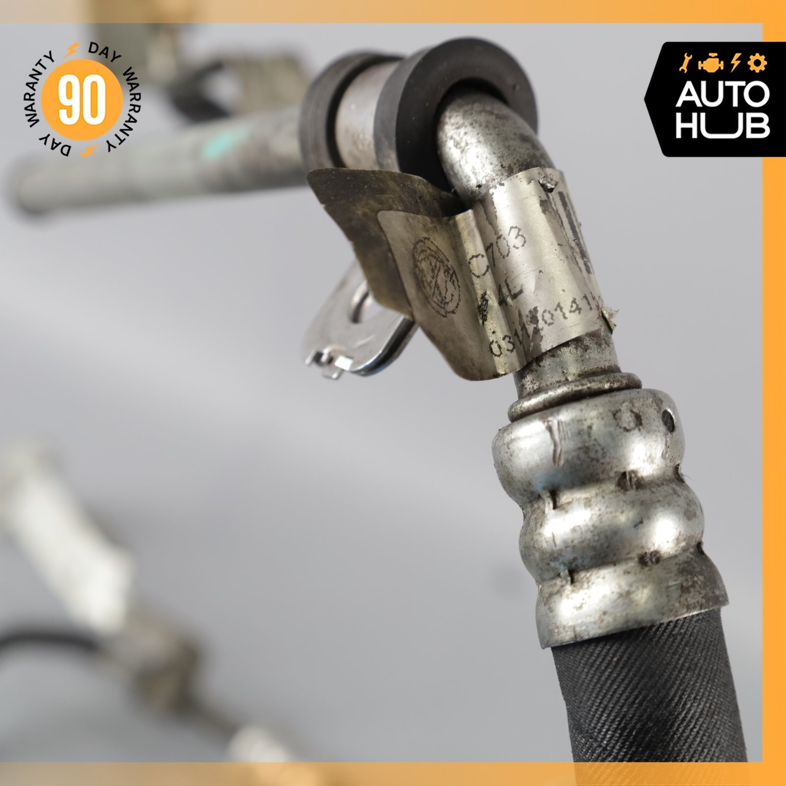 Maserati Quattroporte M156 3.0L Power Steering High Pressure Line Set OEM