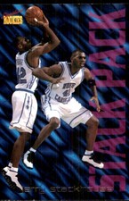 Jerry Stackhouse 1996 Signature Rookies #S6 North Carolina Tar Heels