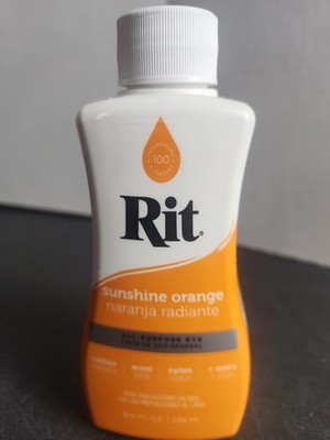 Rit Dye Liquid 8oz Sunshine Orange