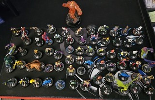 Heroclix Marvel Figure Lot. With Bonus XL Holocaust Heroclix.