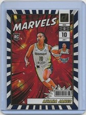 2025 Panini Donruss Net Marvels Press Proof Aziaha James WNBA #18 Wings RC