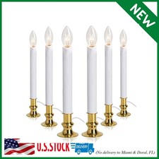 Window Candle Lamp 6-Pack LED Bulbs