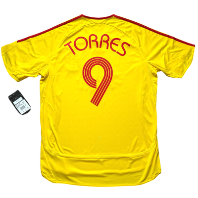 2006/07 Liverpool Away Jersey #9 Fernando Torres Large Champions