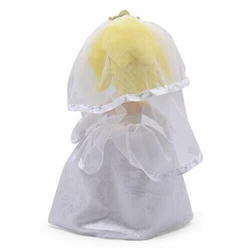 Super Mario Bros 13 inches Princess Peach Bride Plush Doll Toy - Image 3 of 3