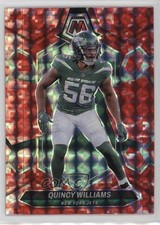 2024 Panini Mosaic Red Camo Mosaic Prizm Quincy Williams #174 1oa8