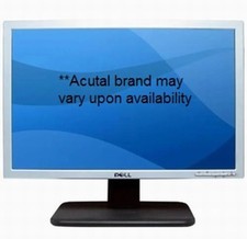 Used 19 Inch Computer Widescreen LCD Flat Panel Monitor with VGA port, Grade A