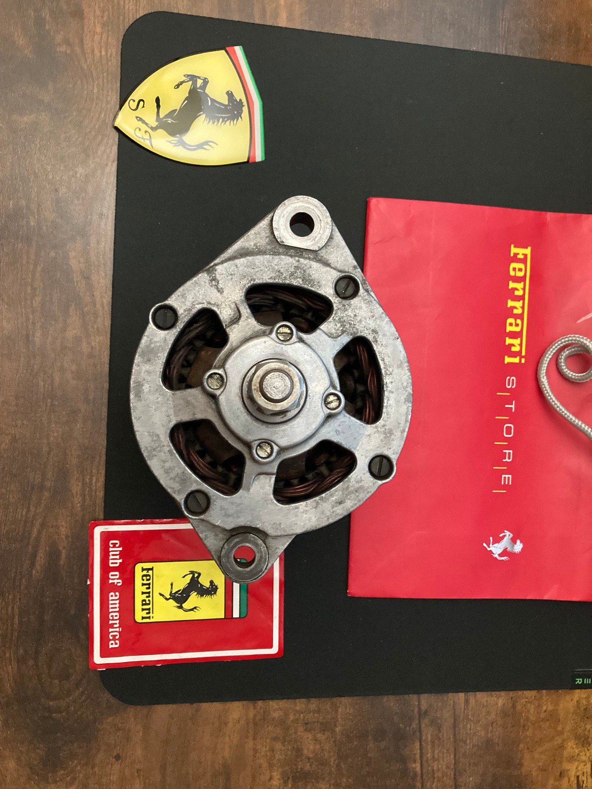 Ferrari 208-308 -Gts -65 AMP Alternator is Oem Part Used  - P/N 111680