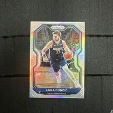 2020-21 Panini Prizm Luka Dončić #32 Silver Prizm.  Clean 
