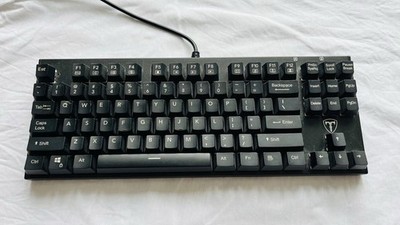 ET Tech I-500 Mechanische Gaming Tastatur, Cherry MX Blue Clone Switches