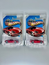 2013 Hot Wheels HW City Porsche Carrera GT 2x Red w/ Case Protector