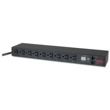 APC AP7800B Metered 1U 15A Rack PDU w/ 8 5-15 Outlets