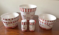 Popcorn 7-Piece Family Set Kitchen Prep 101 by Tabletops Unlimited