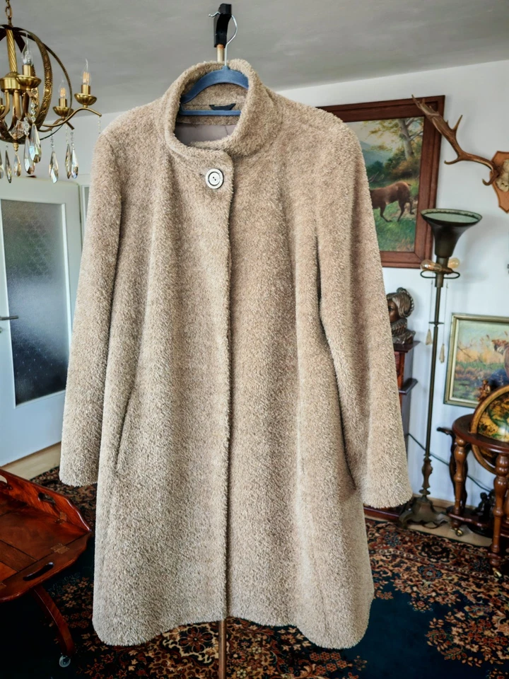 Damen Mantel Cinzia Rocca 44 Wolle Alpaka - Bild 4 von 4